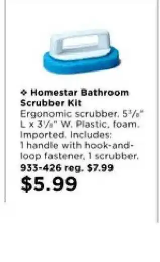 Avon Homestar Bathroom Scrubber Kit offer