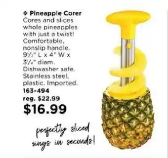 Avon Pineapple Corer offer