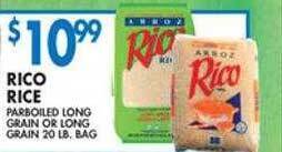 Associated Rico rice offer