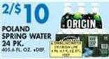 Associated Poland spring water offer