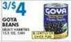 Associated Goya beans offer
