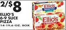 Met Foodmarkets Ellio's 6-9 slice pizza offer