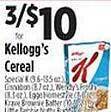 Pioneer Supermarkets Kellogg's cereal offer