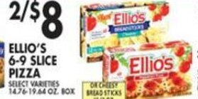 Met Foodmarkets Ellio's 6-9 Slice pizza offer