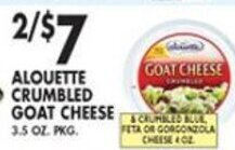 Met Foodmarkets Alouette Crumbled Goat Cheese offer