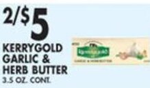 Met Foodmarkets Kerrygold Garlic & Herb Butter offer
