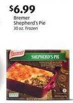 Aldi Bremer shepherd's pie offer