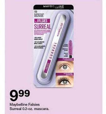 Target Maybelline falsies surreal mascara offer