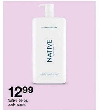 Target Native body wash offer