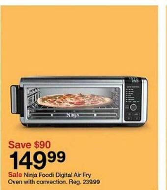 Target Ninja foodi digital air fry oven with convection offer