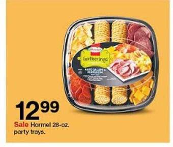 Target Hormel 28-oz party trays offer