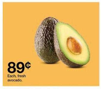 Target Each fresh avocado offer