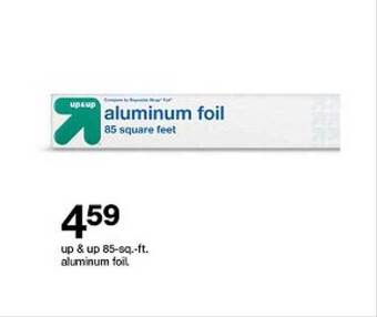 Target Up &up 85-sq. -ft aluminum foil offer