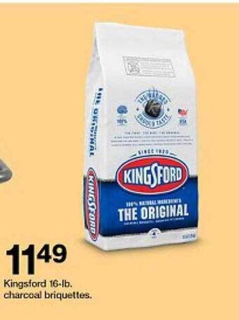 Target Kingsford 16-lb charcoal briquettes offer