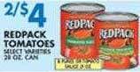Associated Redpack tomatoes offer