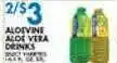 Associated Aloevine aloe vera drinks offer