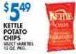 Associated Kettle potato chips offer