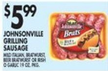 Met Foodmarkets Johnsonville Grilling Sausage offer