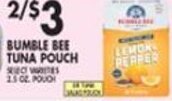 Met Foodmarkets Bumble Bee Tuna Pouch offer