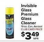 Food Town Store Invisible glass premium glass cleaner offer