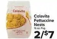 Food Town Store Colavita fettuccine nests offer