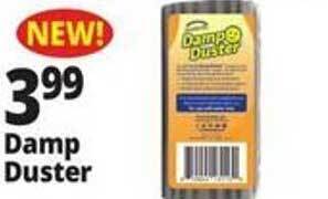 Ocean State Job Lot Damp duster offer
