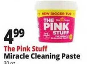 Ocean State Job Lot The pink stuff miracle cleaning paste offer