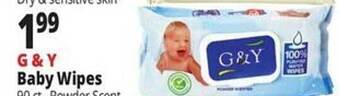 Ocean State Job Lot G & y baby wipes offer