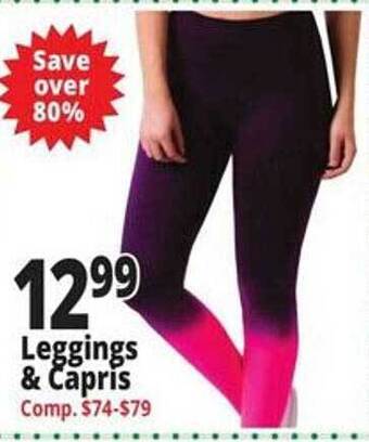 Ocean State Job Lot Leggings & capris offer