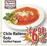 Mi Pueblo Stuffed pepper offer