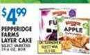 Associated Pepperidge farms layer cake offer