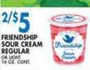Associated Friendship sour cream regular offer
