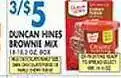 Duncan hines brownie mix