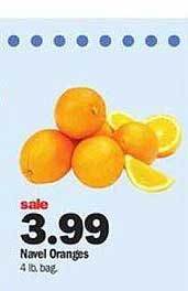 Meijer Navel oranges offer