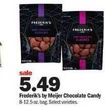 Meijer Frederik's by meijer chocolate candy offer