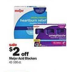 Meijer Meijer acid blockers offer