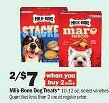 Meijer Milk-bone dog treats offer