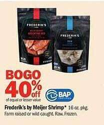 Meijer Frederik's by meijer shrimp offer