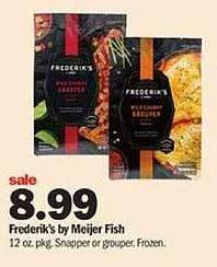Meijer Frederik's by meijer fish offer