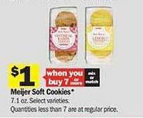 Meijer Meijer soft cookies offer