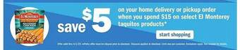 Meijer El monterey taquitos products offer