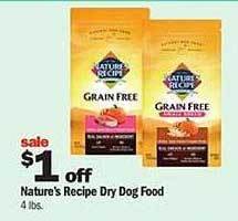 Meijer Nature's recipe dry dog food offer