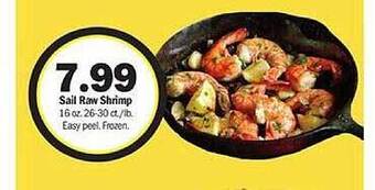 Meijer Sail raw shrimp offer