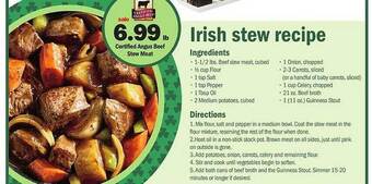 Meijer Certified angus beef stew meat offer