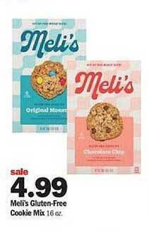 Meijer Meli's gluten-free cookie mix offer