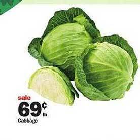 Meijer Cabbage offer