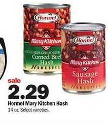 Meijer Hormel mary kitchen hash offer