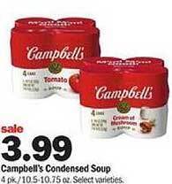 Meijer Campbell's condensed soup offer