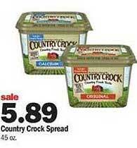 Meijer Country crock spread offer
