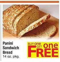 ACME Panini sandwich bread offer
